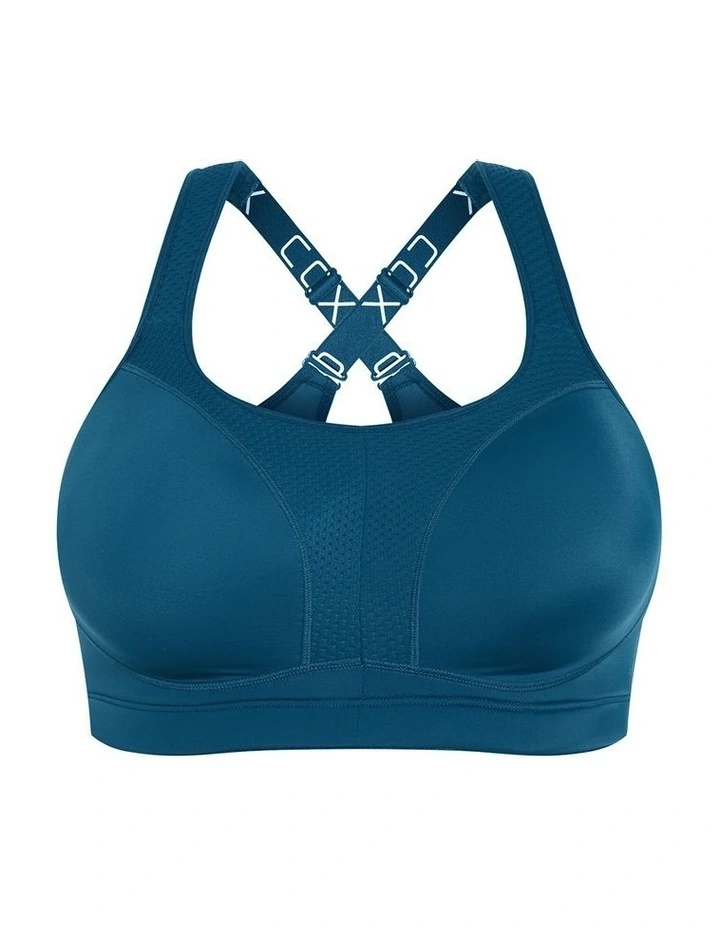 Contour Underwire Sports Bra in Poseidon image 5