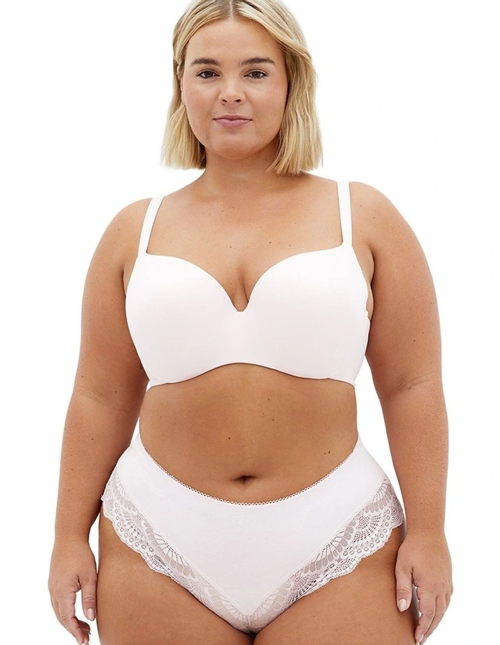 Bodycon Contour Bra in Pink Icing image 1
