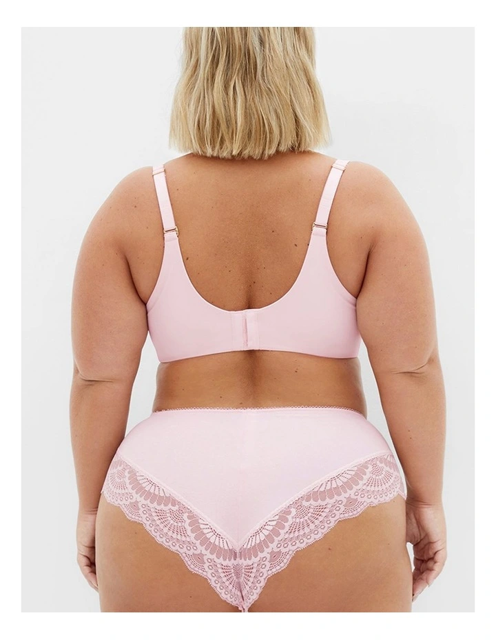 Bodycon Contour Bra in Pink Icing image 2