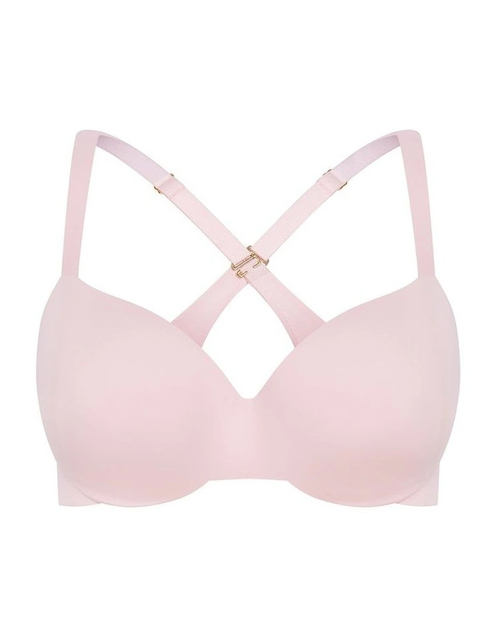 Bodycon Contour Bra in Pink Icing image 5