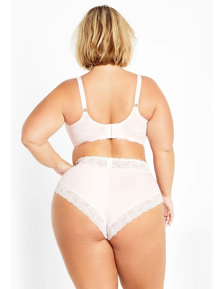 Hailey Demi T-Shirt Bra in Pink image 2