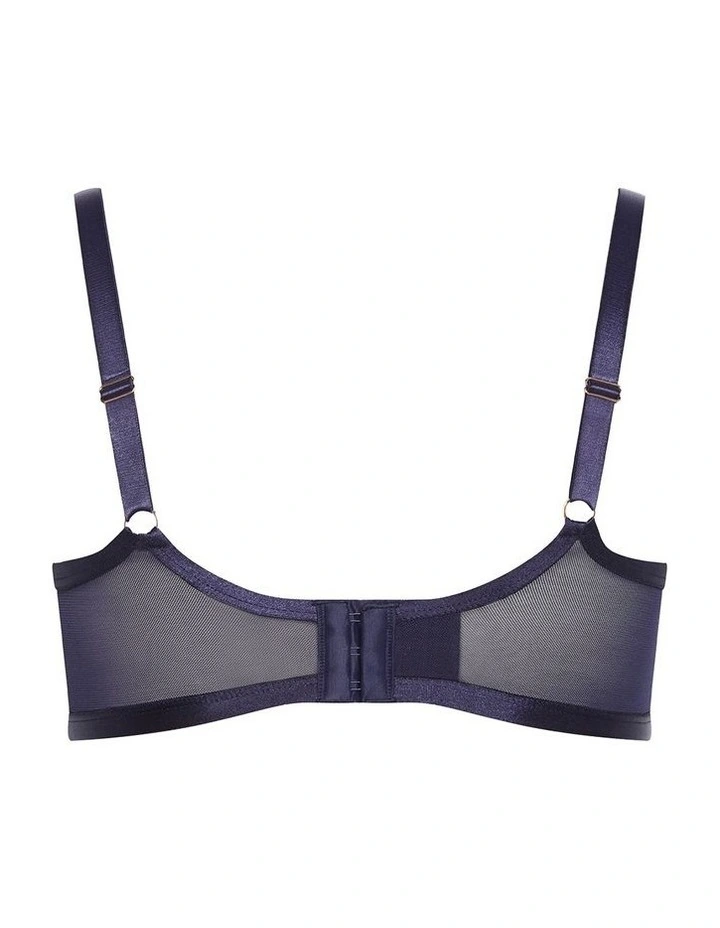 Serena Demi Underwire Bra in Electric Blue image 4