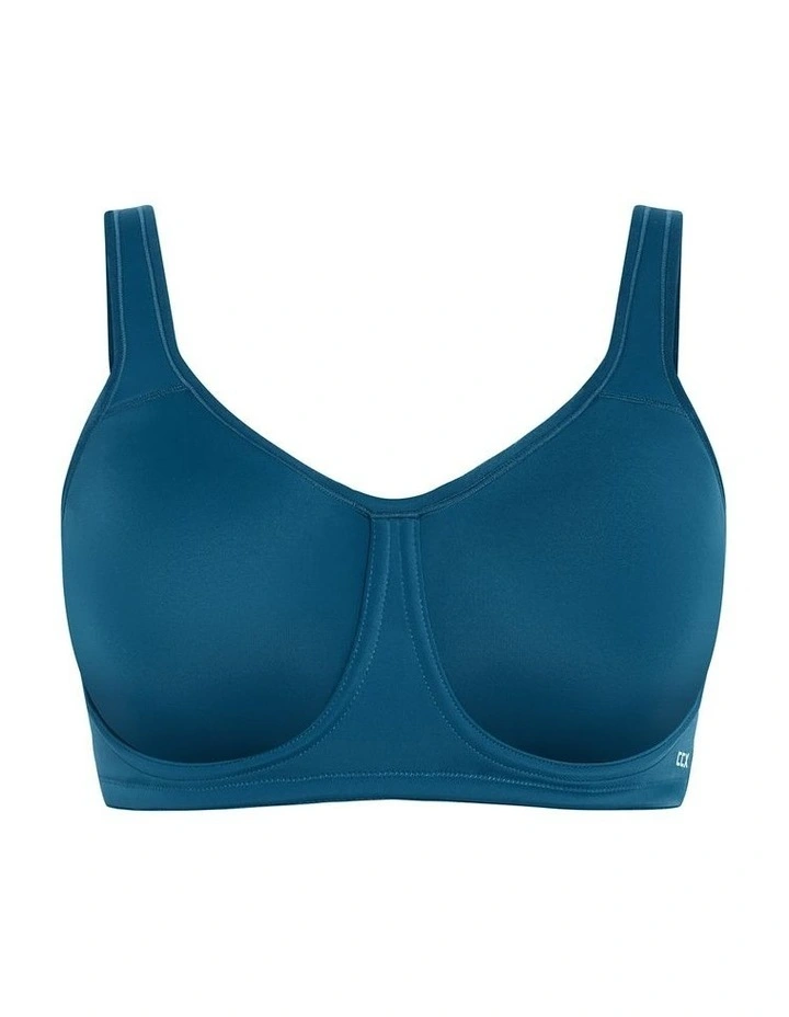 Underwire Sports Bra in Poseidon image 3