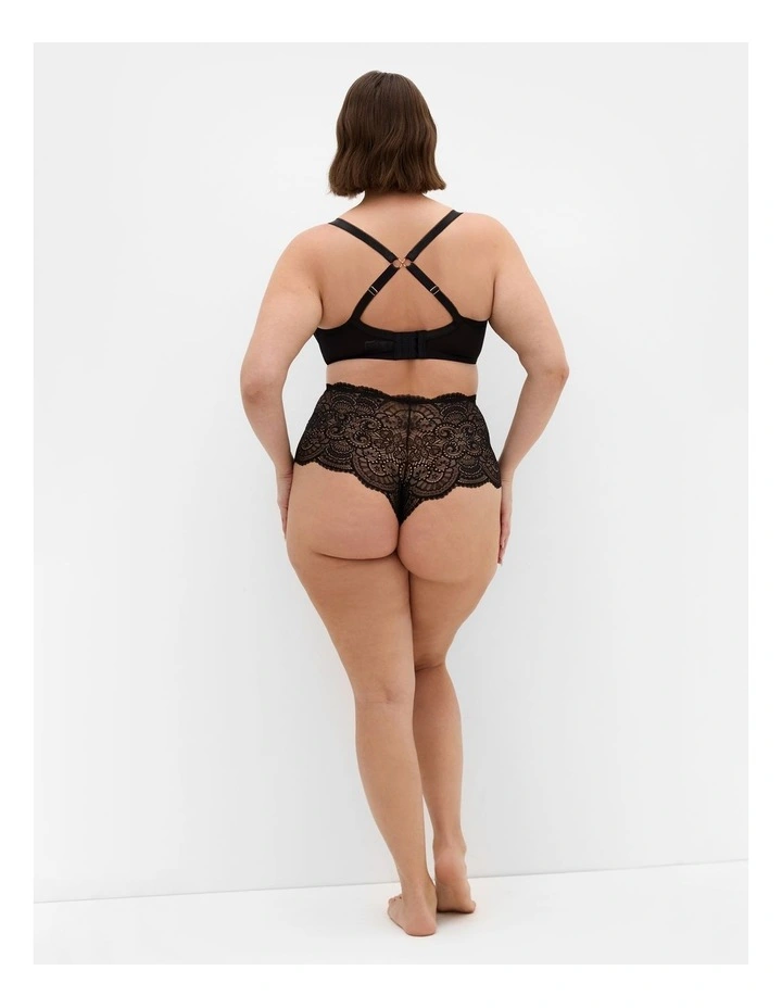 Ophelia Push Up Bra in Black image 2