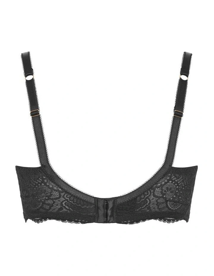 Plus Size Ophelia Underwire Bra in Black image 5