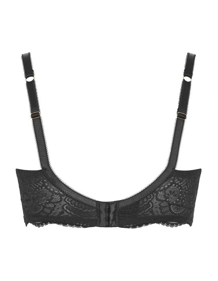 Ophelia Underwire Bra in Black image 5