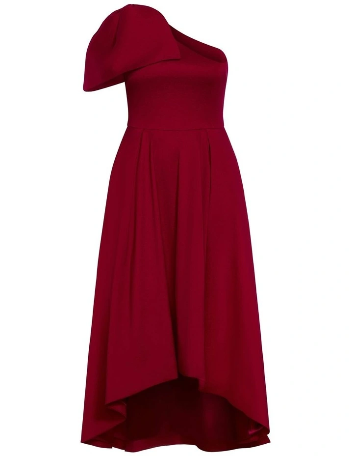 Captivate Maxi Dress in True Red image 6