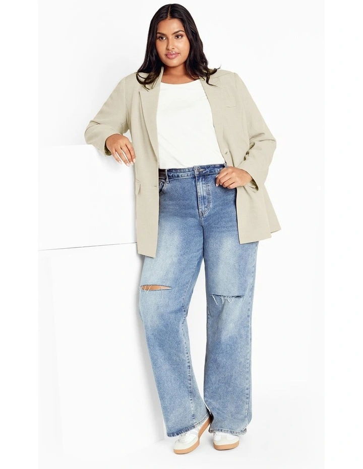 Elia Jacket in Latte image 1