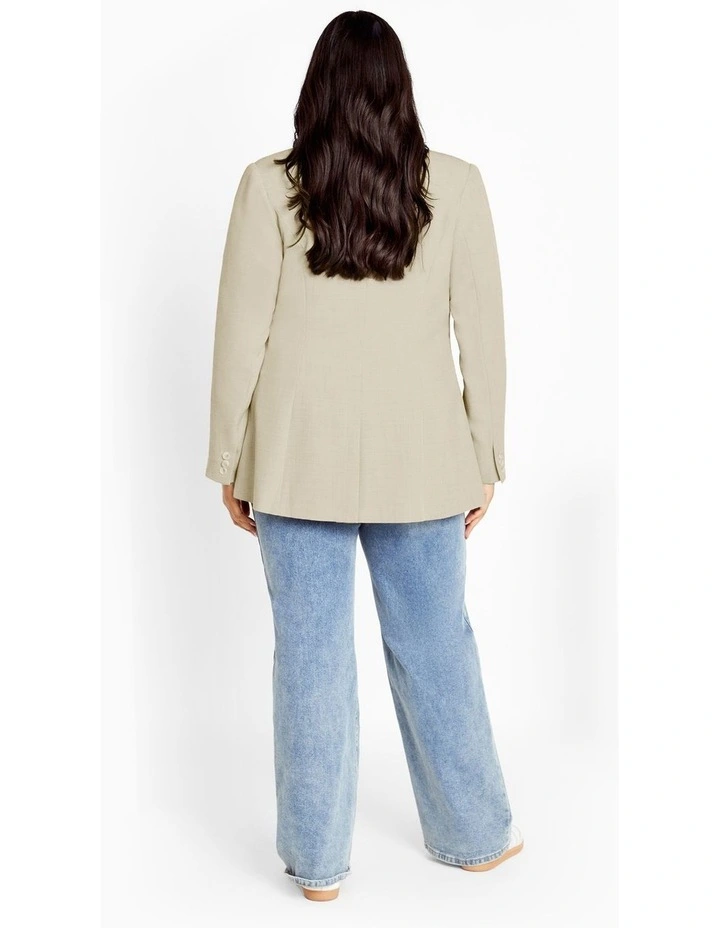 Elia Jacket in Latte image 2