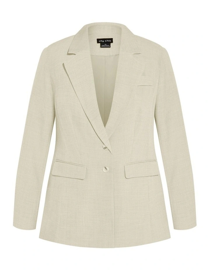 Elia Jacket in Latte image 3