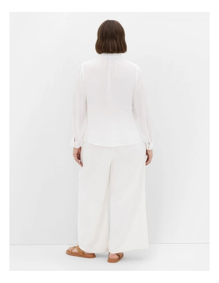 Florence Shirt in Ivory image 2