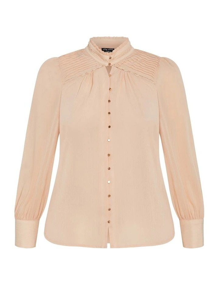 Florence Shirt in Cream image 3