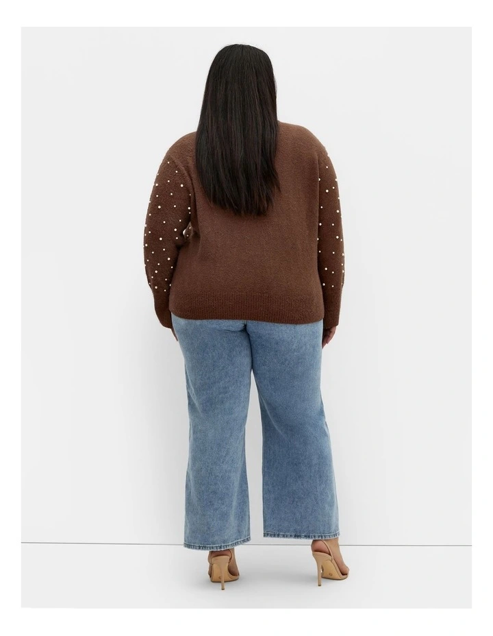 Pearl Gate Jumper in Brown image 2