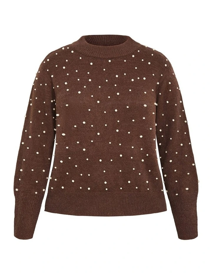 Pearl Gate Jumper in Brown image 3