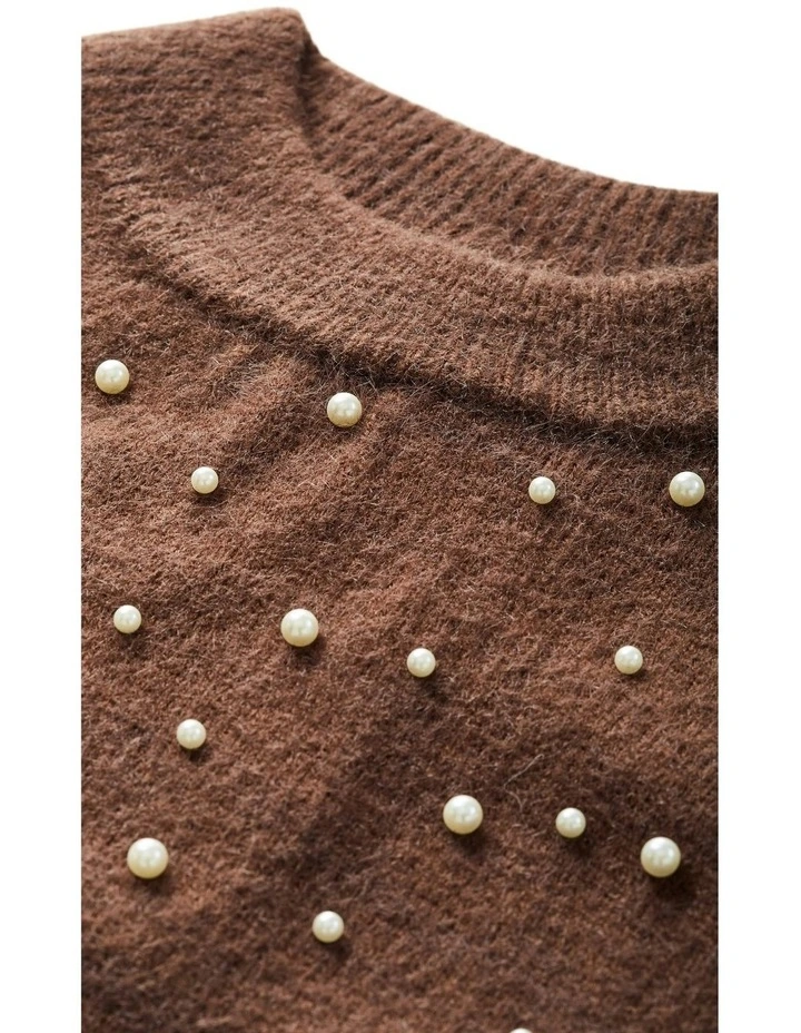 Pearl Gate Jumper in Brown image 6