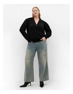 Ivana Knit Jumper in Black