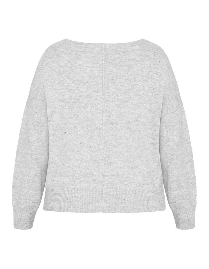 Lottie Knit Jumper in Grey image 4