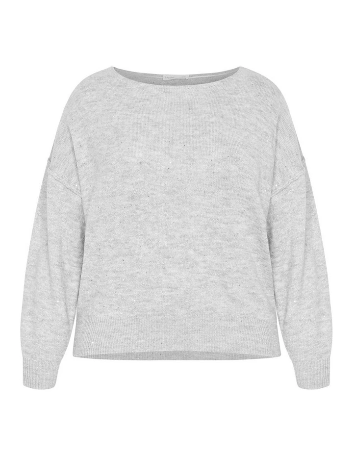 Lottie Knit Jumper in Grey image 5