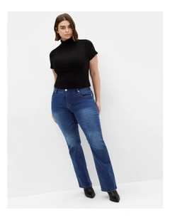 Harley Fit Bootleg Regular Jeans in Blue