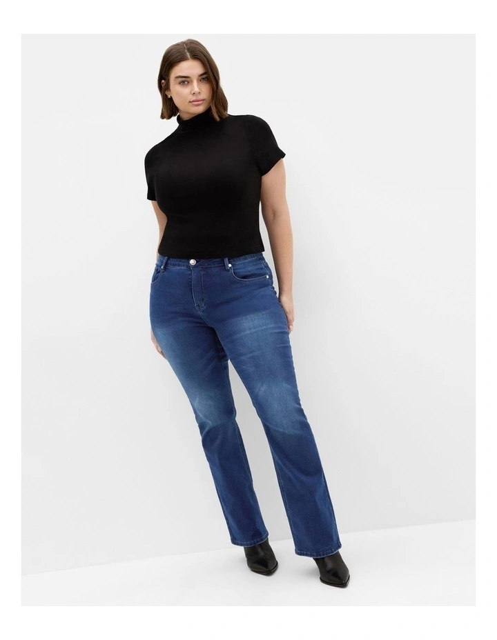 Harley Fit Bootleg Regular Jeans in Blue image 1