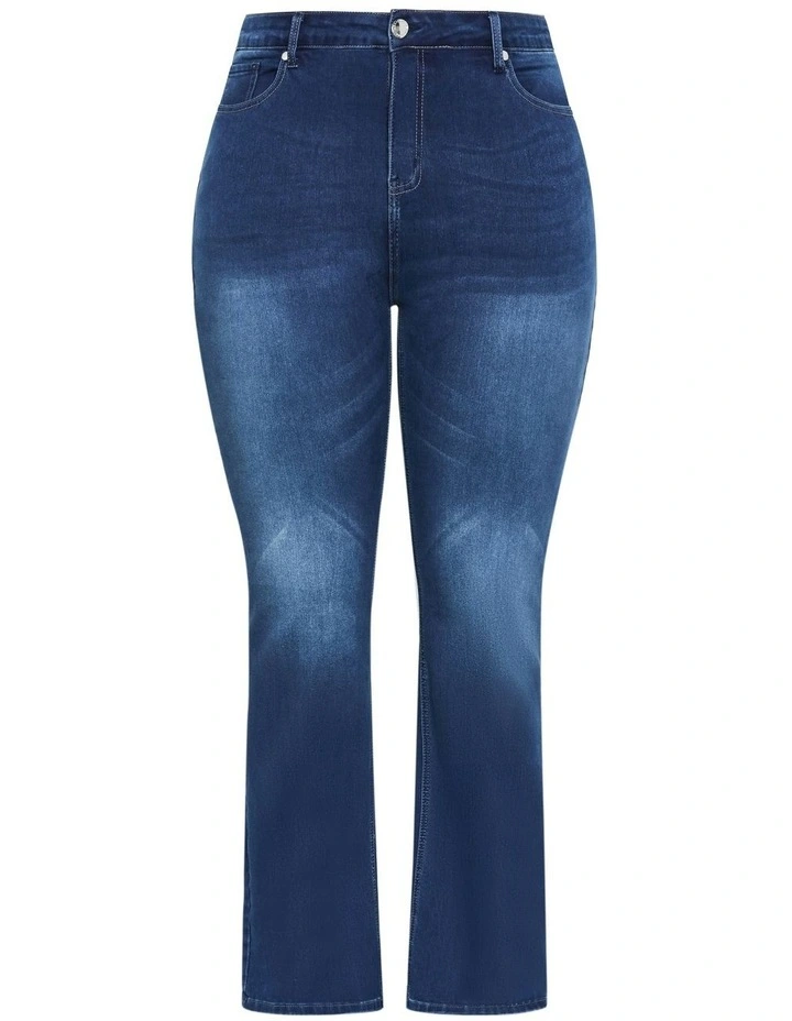 Harley Fit Bootleg Regular Jeans in Blue image 5