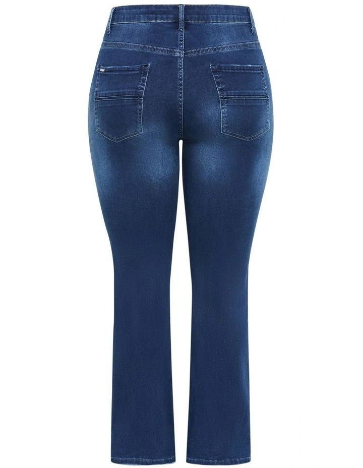Harley Fit Bootleg Regular Jeans in Blue image 6