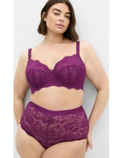 Lara Hi Brief in Purple iris