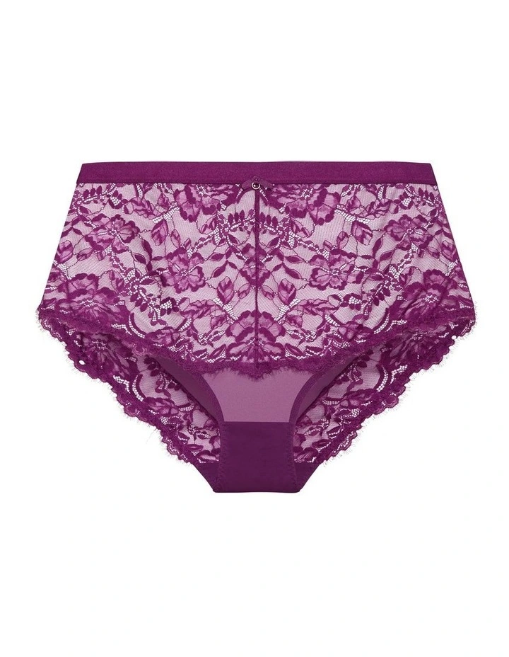 Lara Hi Brief in Purple iris image 4