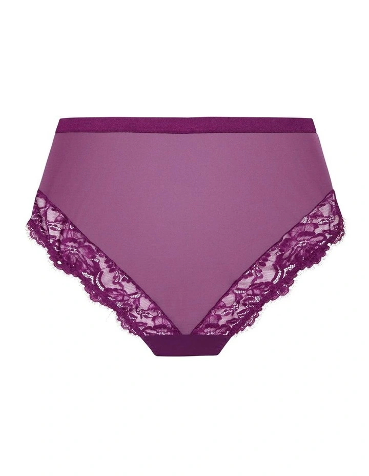 Lara Hi Brief in Purple iris image 5