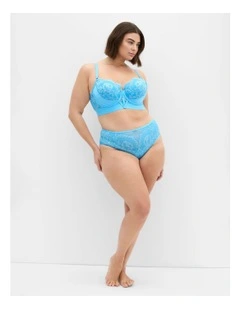 Alexis Cheeky Panty in Turquoise