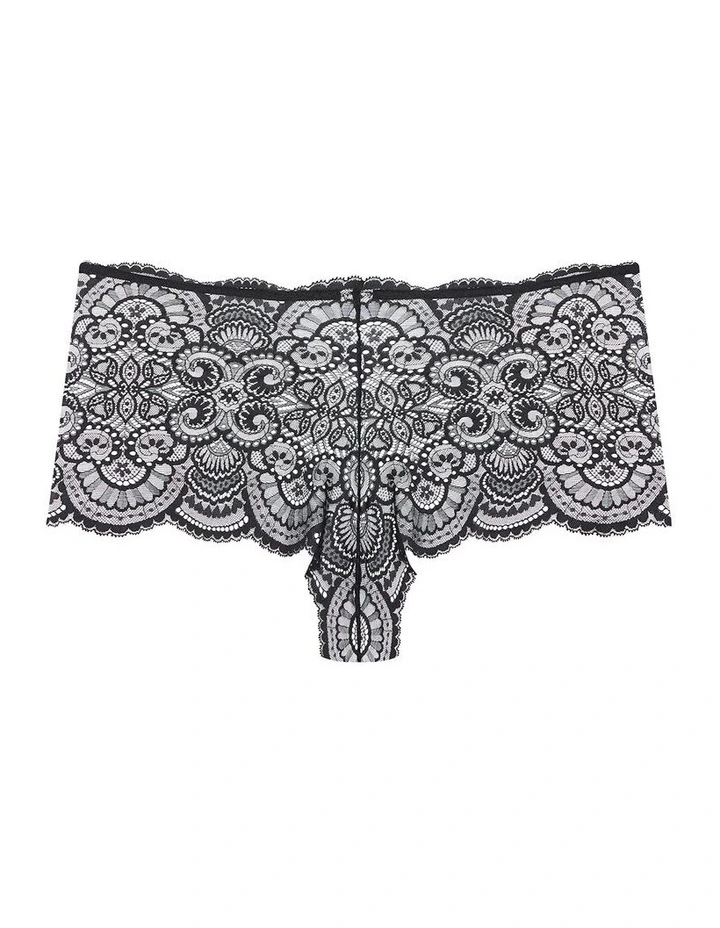 Ophelia Shorty in Black image 4