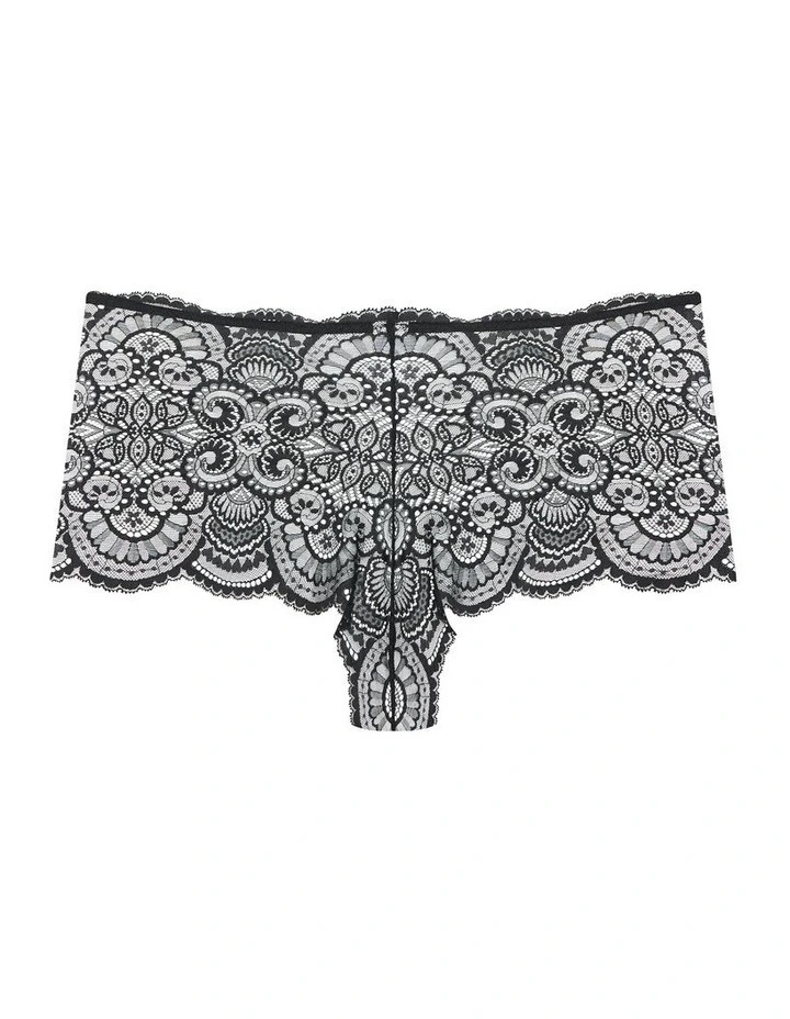Ophelia Shorty in Black image 5