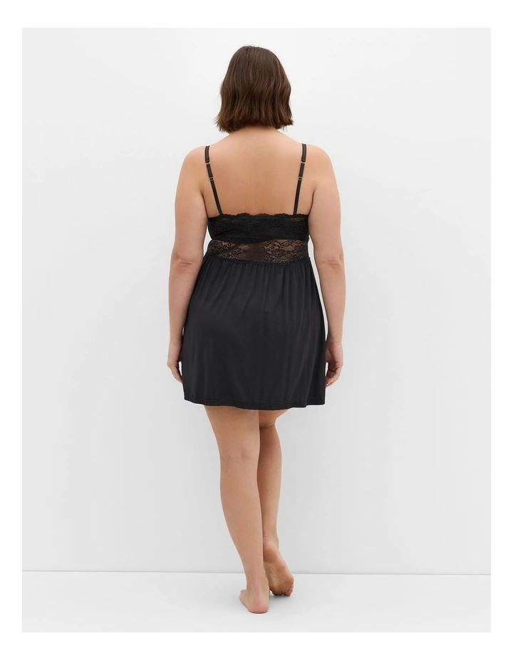 Juliette Chemise in Nlack image 2