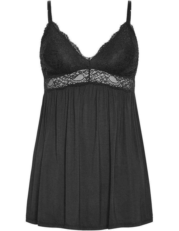 Juliette Chemise in Nlack image 3