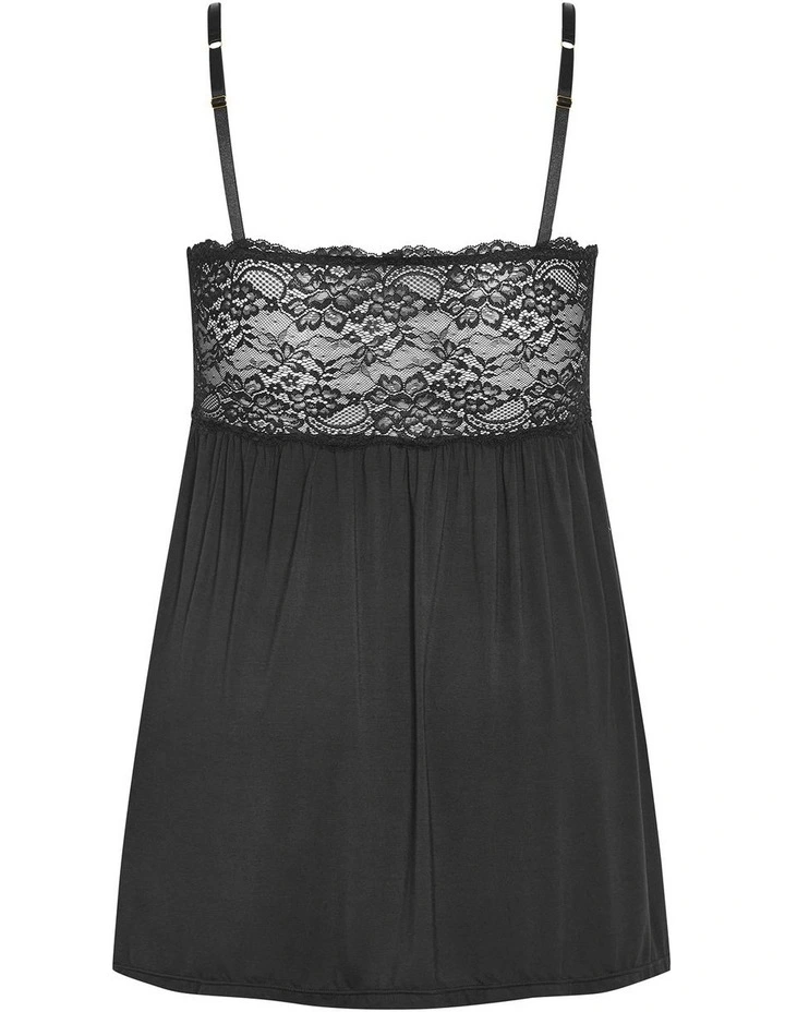 Juliette Chemise in Nlack image 4
