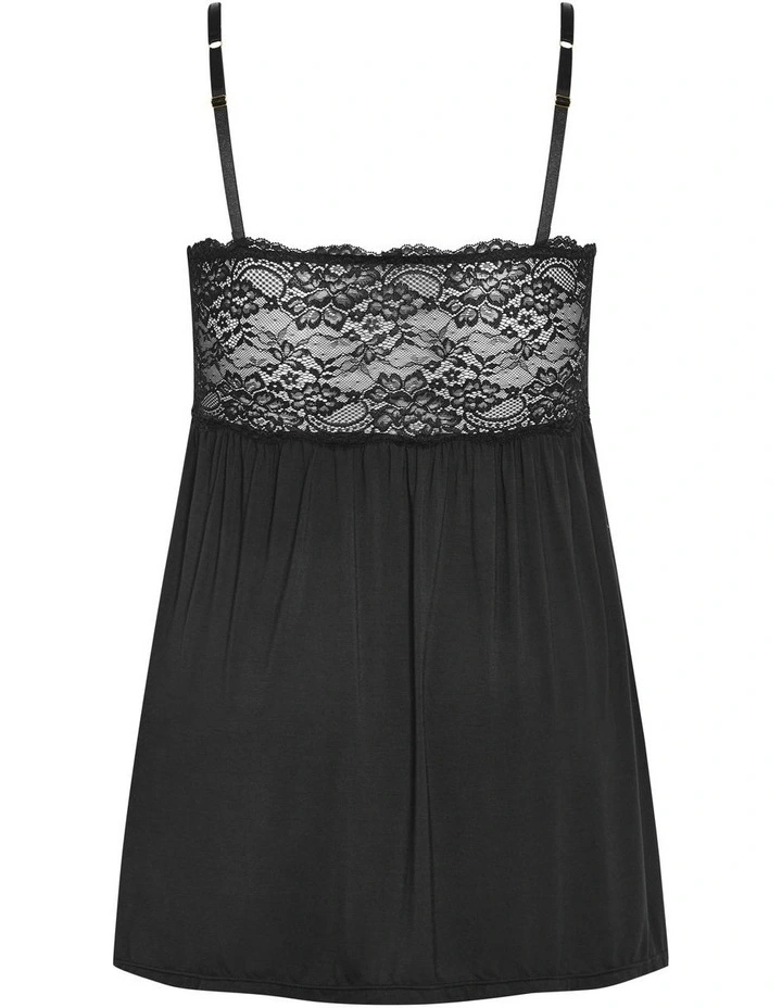 Juliette Chemise in Nlack image 5