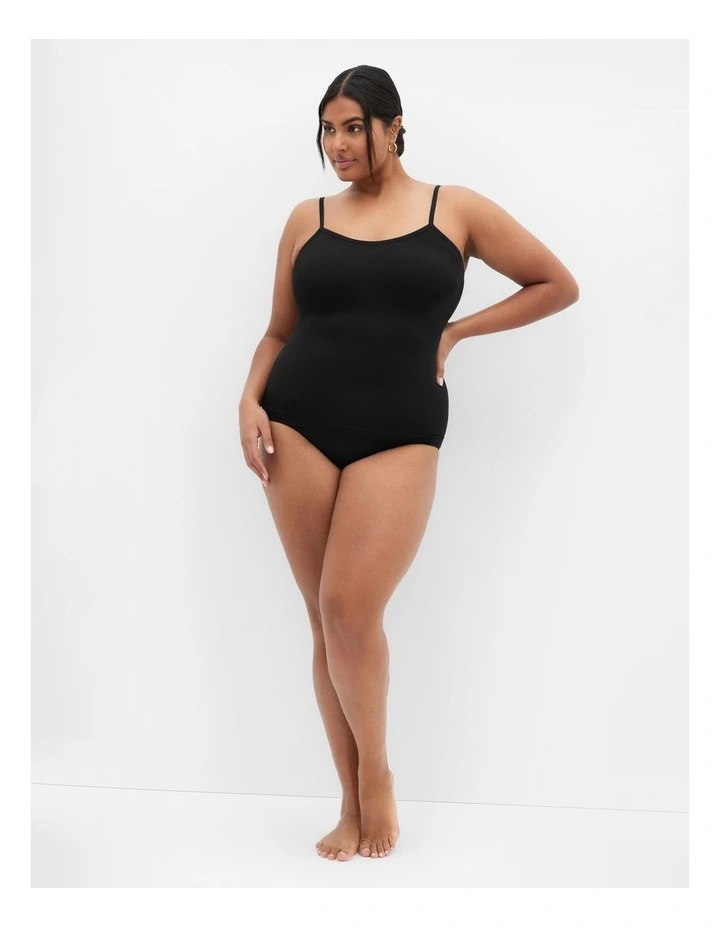 Smooth & Chic Seamless Cami 2 Pack in black image 1