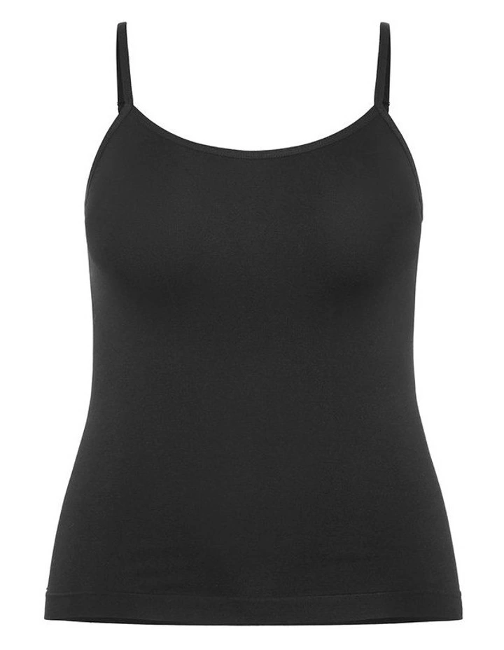 Smooth & Chic Seamless Cami 2 Pack in black image 3