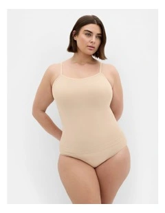Smooth & Chic Seamless Cami 2 Pack in latte