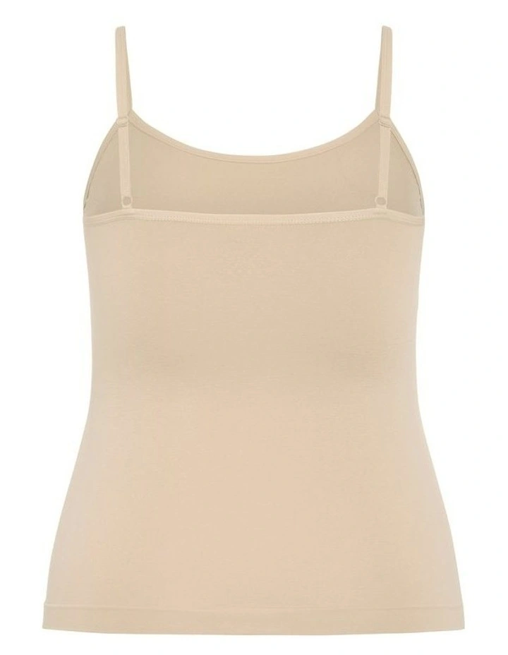 Smooth & Chic Seamless Cami 2 Pack in latte image 5