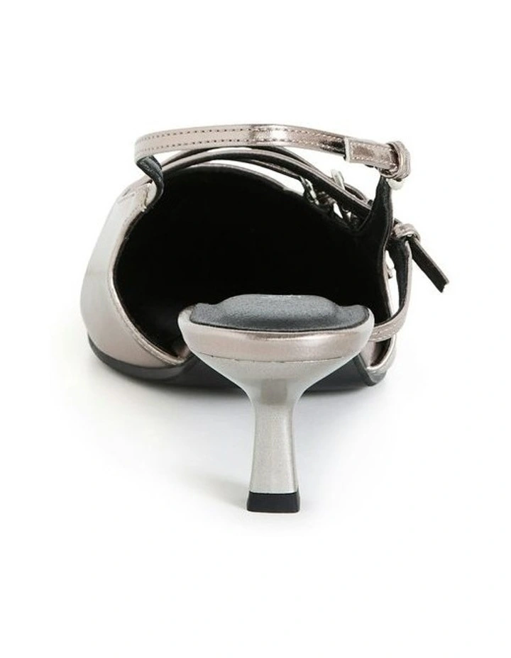 Wide Fit Novah Heel in Pewter image 2