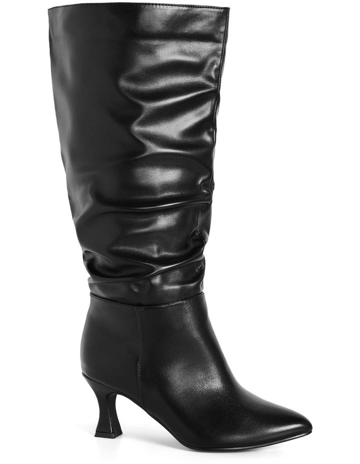 Wide Fit Lisa Boot in Black image 1