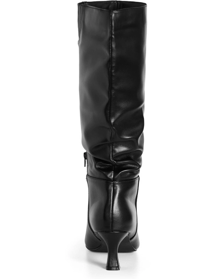 Wide Fit Lisa Boot in Black image 4