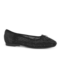 Wide Fit Blaire Ballet Flat in Black