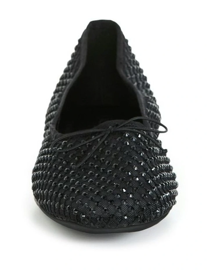 Wide Fit Blaire Ballet Flat in Black image 4