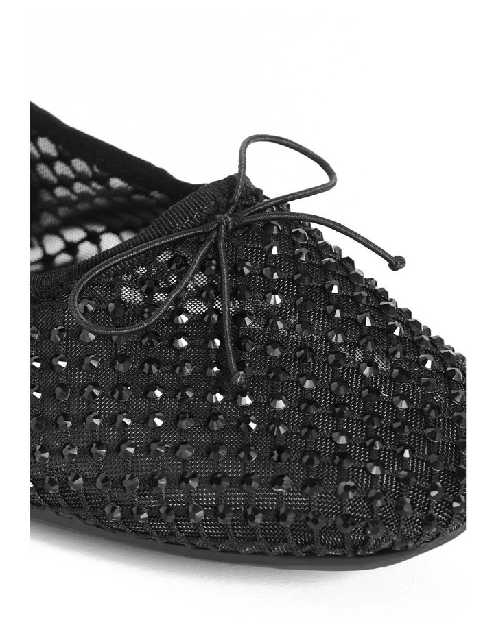 Wide Fit Blaire Ballet Flat in Black image 6