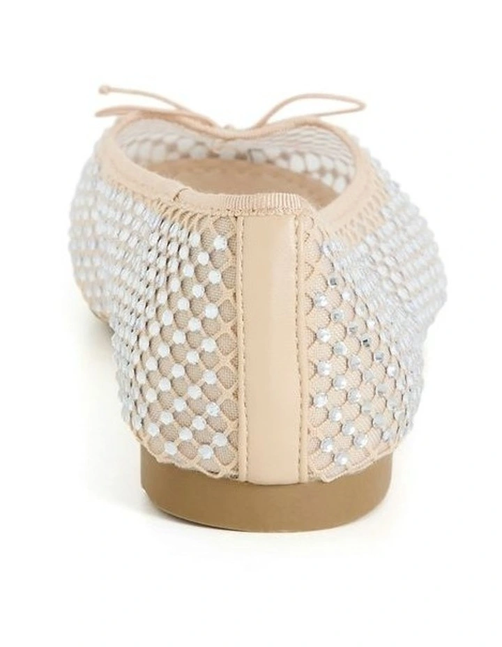 Wide Fit Blaire Ballet Flat in Nude image 2