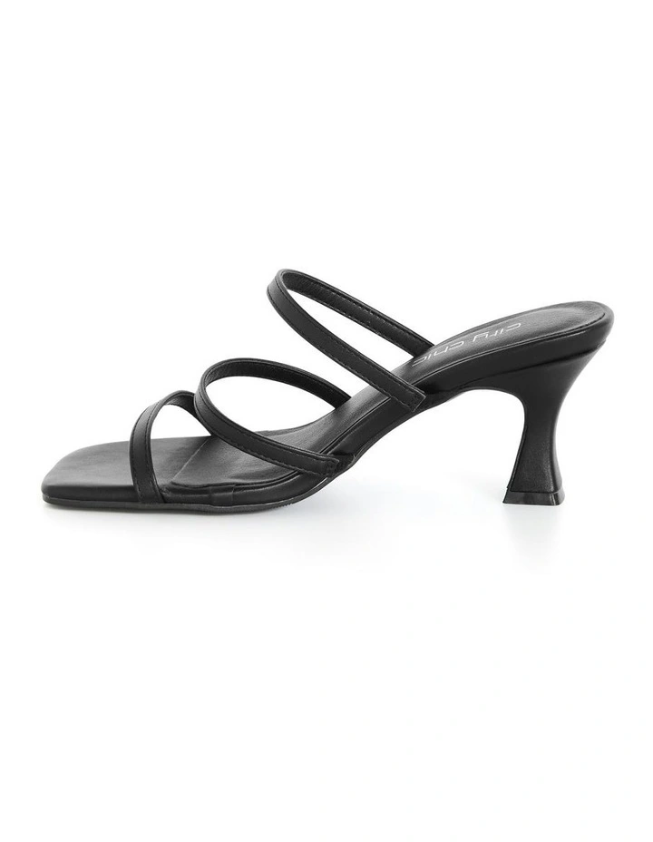 Wide Fit Tiana Heel in Black image 3