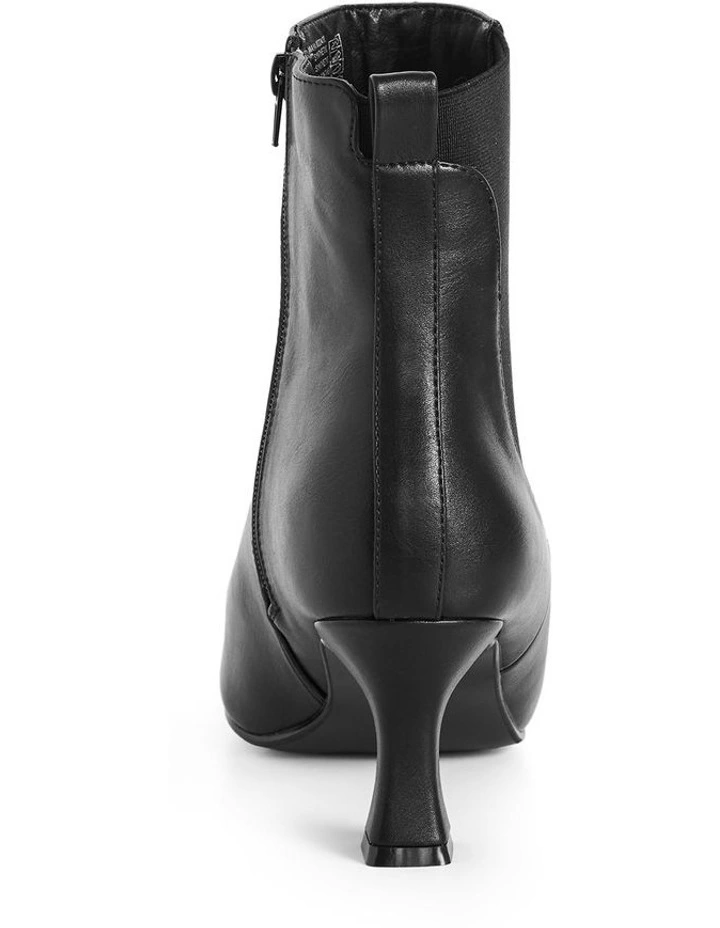 Wide Fit Maya Ankle Boot in Black image 2
