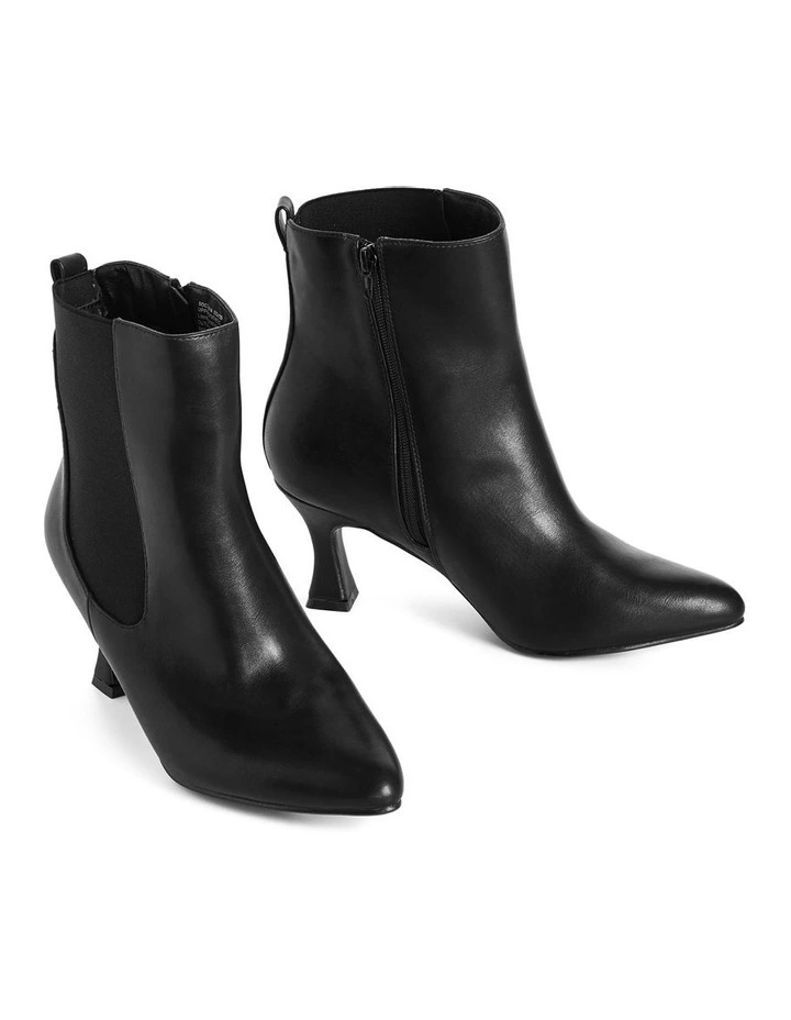 Wide Fit Maya Ankle Boot in Black image 5